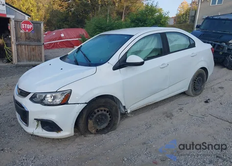 2018 Chevrolet Sonic Ls Auto from USA, damaged, VIN 1G1JB5SG8J4110013